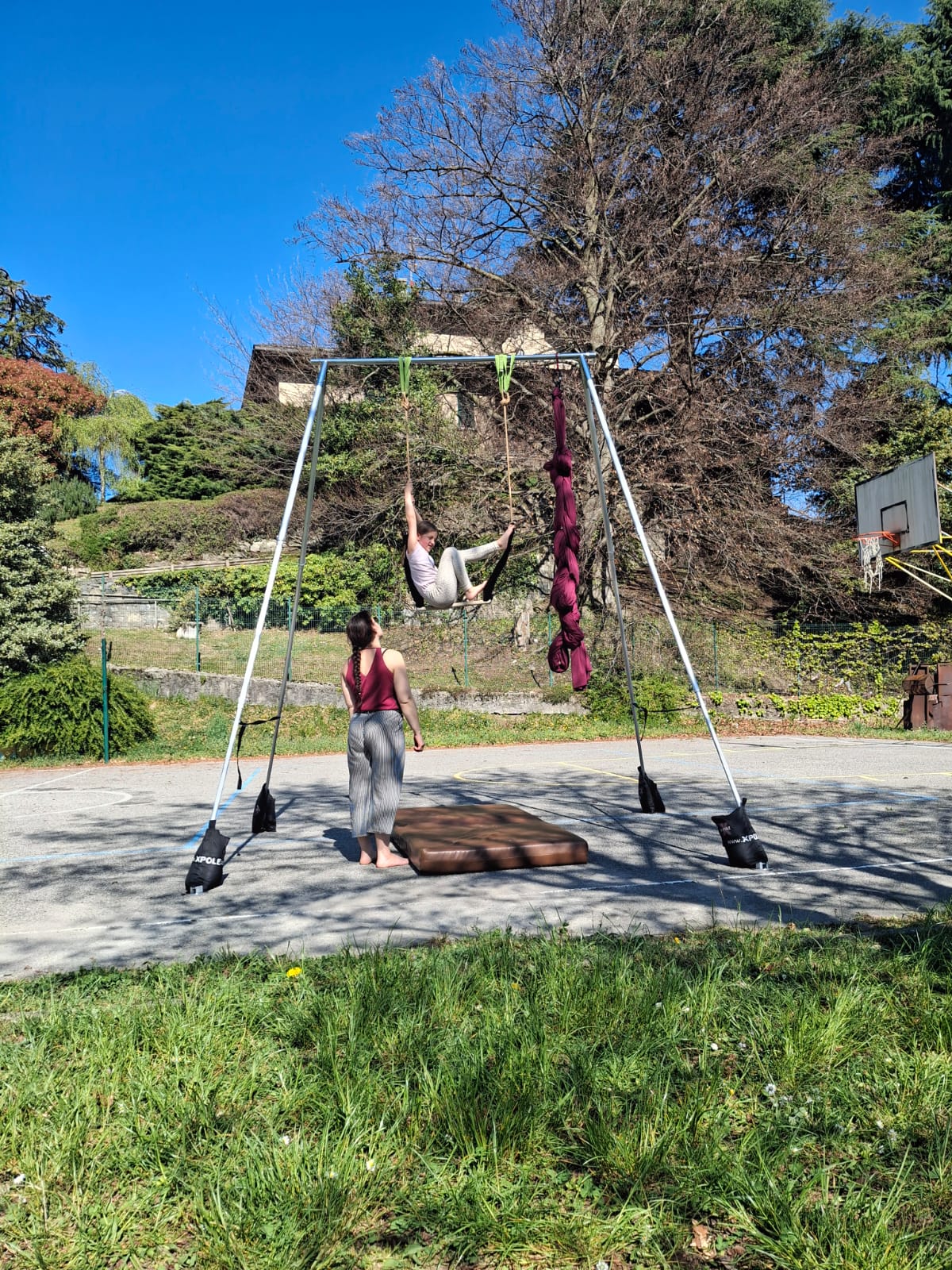 Allenamento Ginnastica Aerea